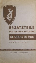 Ersatzteilliste DE200 DL200