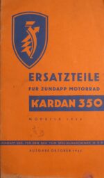 Ersatzteilliste K350
