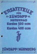 Ersatzteilliste K400-K500