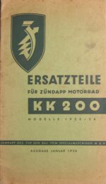 Ersatzteilliste KK200