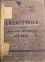 Ersatzteilliste KS600