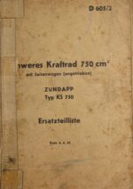 Ersatzteilliste KS750