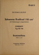 Ersatzteilliste KS750
