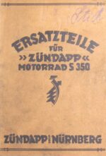 Ersatzteilliste S350