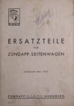 Ersatzteilliste Seitenwagen