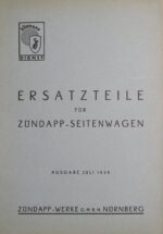 Ersatzteilliste Seitenwagen