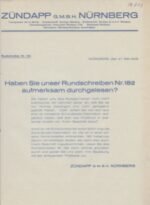 Rundschreiben 184